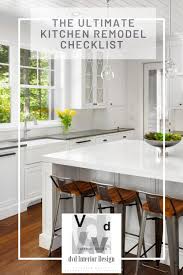 kitchen remodel checklist