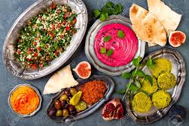 Recipes for a middle eastern dinner party. Middle Eastern Traditional Dinner Authentic Arab Cuisine Meze Party Food Top View Flat Lay Overhead Stock Photo Picture And Royalty Free Image Image 90463559