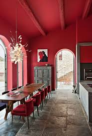 Take It Leave It Salle A Manger Moderne Rouge Chambre Couleur Interieure