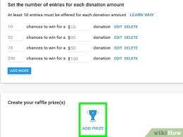 With raffle creator, the process becomes: How To Do An Online Raffle 11 Steps With Pictures Wikihow