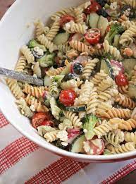 Potluck Pasta Salad Recipe Pasta Salad Recipes Pasta Salad Best Pasta Salad