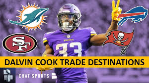 Extension is worth $63 million in new money with a litt over $16.3 million fully guaranteed at signing. Dalvin Cook Rumors Top 7 Trade Fits For Cook If Vikings Deal Him Ft 49ers Dolphins Bucs Bills Youtube