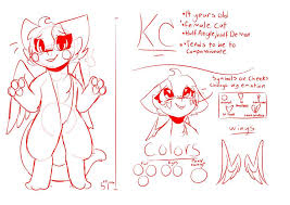 Working On Ref Sheets For Kc Qwq Kittencloudy4u Amino