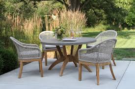 See more ideas about outdoor screens, mid century, outdoor. Nautical Rope Teak Dining Chairs With Sunbrella 2pk
