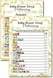 20 Kids Movie Emoji Pictionary Baby Shower Games Ideas And Decorations 740614569929 Ebay 21 fun baby shower games your guests will actually want to play. 20 kids movie emoji pictionary baby shower games ideas and decorations 740614569929 ebay