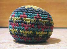 Just in case you have never played hacky sack it's a casual game and warm up for many athletes. Hacky Sack Wikipedia
