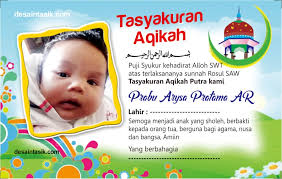 Download desain kartu ucapan kelahiran bayi cdr ala model kini. Desain Kartu Aqiqah Cdr