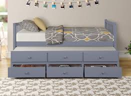 Shop our wide selection of top brands & products! Brown Rhomtree Storage Twin Daybed With Trundle And 3 Storage Drawers Platform Bed Frame With Headboard Footboard Kids Bed Furniture Kids Furniture Amaltheiayada Gr