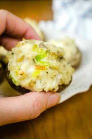 Sprinkle each filled mushroom cap with a little parmesan cheese, if desired. Stuffed Mushroom Recipe With Crab Video 23 Easy Party Appetizers