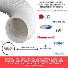 Find lg air conditioner hose, tube & fitting replacement parts at repairclinic.com. Great For Lg Portable Exhaust Vent With 5 9 Diameter Kraftex Air Conditioner Hose Delonghi And Many More Portable Air Conditioners Anti Clockwise Thread Length Up To 80 Tubes Parts Accessories Organideia Pt