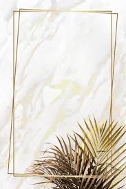 Rectangle Golden Frame On A Marble Background Premium Image By Rawpixel Com Framed Wallpaper Flower Background Wallpaper Marble Wallpaper Phone