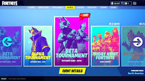Ultimate battle launches fortnite tournaments and challenge lobby in solo, squad and battle royale modes. Fortnite Alpha Tournament Hits The Rocks Within Hours Of Launch