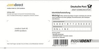 Formulare vermögensverwalter und institutionelle kunden. Was Ist Das Postident Verfahren Kosten Basic Comfort Girokonto Org