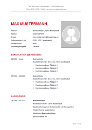 Check spelling or type a new query. Lebenslauf Muster Vorlagen Fur Die Bewerbung Bewerbung Co