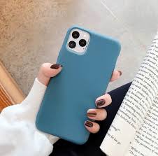 Blue Apple Iphone 11 Pro Silicone Case Apple Phone Case Iphone Case Covers Iphone Cases Cute