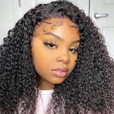 100% human hair beyonce knowles's hairstyle super exquisite long curly brown hand tied full lace wig 24 inches. Amazon Com 150 Kinky Curly Human Hair Wigs 16inch 13x4 Lace Front Wigs Human Hair Brazilian Virgin Human Hair Wigs For Black Women Deep Curly Wigs With Pre Plucked Hairline Natural Color