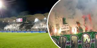 Merkur arena , graz , austria. Sturm Graz Rapid Wien 18 04 2018