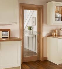 Burford Single Panel Oak Glazed Internal Glass Doors Internal Glazed Doors Doors Interior