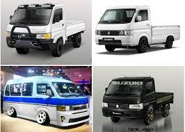Gambar mobil angkot jadi pick up modif. Suzuki New Carry Pickup Sudah Ada Versi Modifikasi Digital Dari Slalom Offroad Hingga Angkot Gaul Gridoto Com