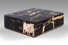 Speaking of ruggedness, how about the squarishness of this large, low, contemporary coffee table amid a delicious industrial space of crumbly exposed brick and concrete? Meteorite Modern Square Coffee Table Living Room Furniture Brisbane