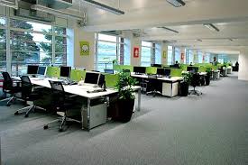 Simple Open Concept Orderly Rfined Open Concept Office Open Space Office Open Office