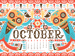 desktop wallpaper calendar october 2