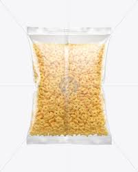 Download Bag With Honey Stars Cereal Mockup In Bag Sack Mockups On Yellow Images Object Mockups Yellowimages Mockups