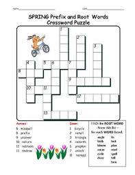 Themed crossword puzzles with a human touch. Free Spring Vocabulary Crossword Puzzles Grades 3 5 Freebie
