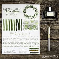 Thinkthursday Graf Von Faber Castell Olive Green Fpn Fpgeeks Fountainpen Fountainpens Ande Faber Castell Fountain Pen Fountain Pen Ink Faber Castell