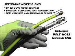 Jetsnake Sewer Jetter - 50 Ft Drain Cleaner For Your Gas Pressure Washer Hardware Chemicals Cleaners Drain Cleaner Pressure Washer Hose Nozzle