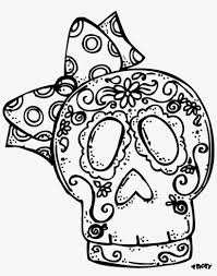 Decorate your classroom for cesar chavez day (ufw coloring book pages for elementary school). Dia De Los Muertos Coloring Faces Clipart Calavera Dia Dos Muertos Coloring Pages Transparent Png 900x1102 Free Download On Nicepng