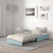 Vallentuna Sleeper Module Hillared Light Blue Ikea In 2020 Vallentuna Modular Corner Sofa Modular Sectional Sofa