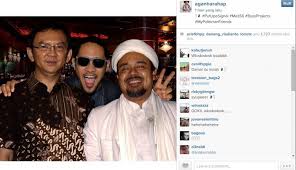 The best memes from instagram, facebook, vine, and twitter about rizieq shihab. Trending Sosmed Gara Gara Agan Harahap Habib Rizieq Dan Ahok Foto Bareng