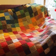 In knitting, decreases make the knitting look like it's turning at. Beautiful Skills Crochet Knitting Quilting Generic Mitered Square Blanket Free Pattern
