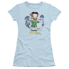 betty boop girls t shirt hula honey