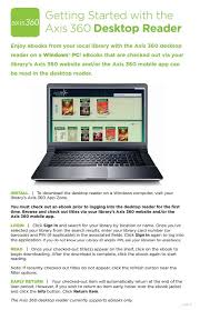 Image Of Desktop Reader Flier Readers Mobile App Local Library