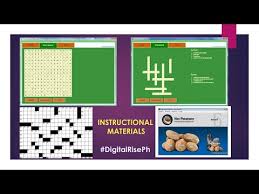 For text clues, here is the link to open the application: How To Create A Word Search Puzzle In Less Than 2 Minutes Educational Video Tutorial Youtube