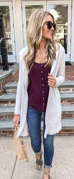 Fall Outfits White Open Cardigan Women Fashion Casual Fall Outfits Fall Outfits Women Fashion Cardigans Women