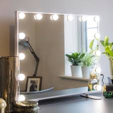 The main distinguishable feature of a hollywood mirror from other vanity or wall mount mirror is its integrated lights. Ingrid Hollywood Vanity Mirror With Lights At Home Comforts