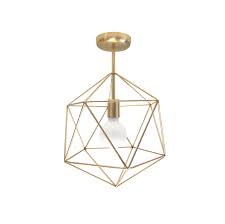 Flush Mount Light Ceiling Lighting Minimal Geometric Etsy Gold Ceiling Light Ceiling Lights Flush Mount Ceiling Lights