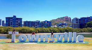 Big Townsville Word Townsville Qld Australia Australian Continent Queensland