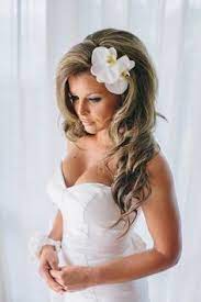 Hawaiian Hair Styles On Pinterest Hawaiian Nails Summer Wedding Wedding Hair Inspiration Wedding Hairstyles Beach Wedding Hair