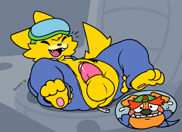 2018 anthro balls blush bulldog canine clothed clothing dribble ( warioware) duo eyewear feet feline frumples fur goggles grey background  humanoid penis male male only mammal mario (series) nintendo open