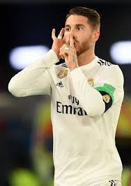 Ramos finally misses a pen 👀. Sergio Ramos Of Real Madrid Celebrates After Scoring His Team S Third Real Madrid Team Sergio Ramos Real Madrid