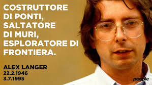 Alex Langer, il ricordo tra ecologia e profezia