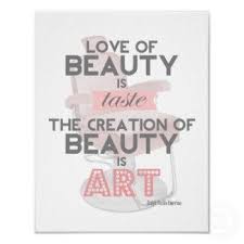 Hair Makeup Quotes Beauty Is Art Retro Quote Stylist Salon Print By Thebeautysaloon Hairstylist Quotes New Hair Quotes Stylist Quotes