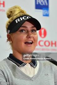 Anna Whiteley lines up a putt during a pro-am round prior to the... News  Photo