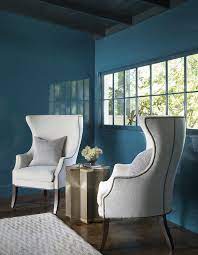 A beautiful example is the contemporary kitchen by atelierzero. Light Blue Paint Colors Design Ideas