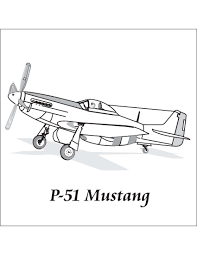 P51 mustang colouring pages page 2. P 51 Mustang Ramp Sdg Laser Engraving