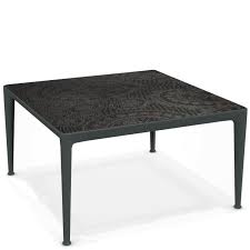 Lavastein ratgeber & vergleich 2021. Mirto Outdoor Couchtisch 82 82 H45cm Aluminium Lavastein Dekor Platte Div Farben B B Italia Pavilla Online Shop